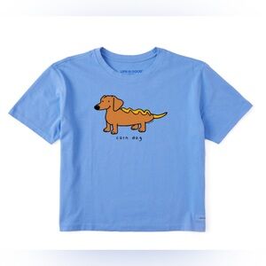 Life is Good Women’s Boxy Crusher Tee